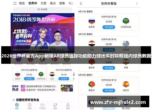 2026世界杯官方App新增AR球员追踪功能助力球迷实时获取场内球员数据 2026世界杯官方App新增AR球员追踪功能助力球迷实时获取场内球员数据